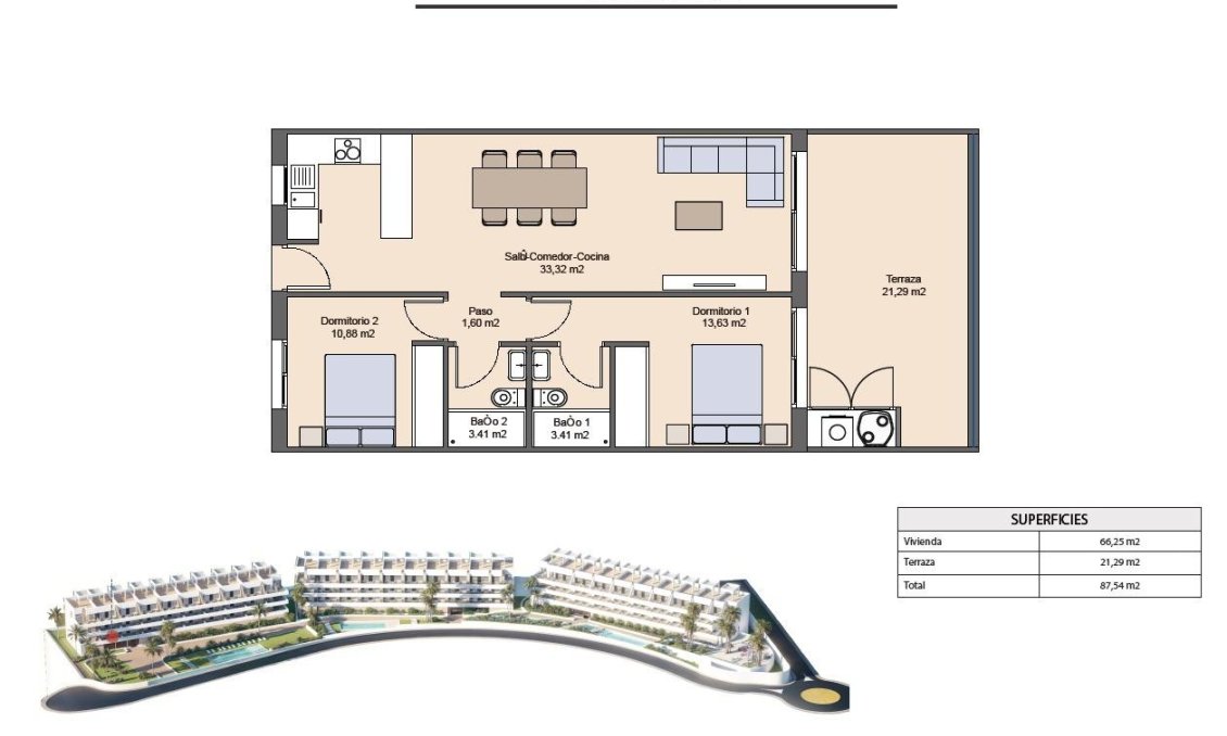 Obra nueva - Apartamento -
Finestrat - Balcón De Finestrat