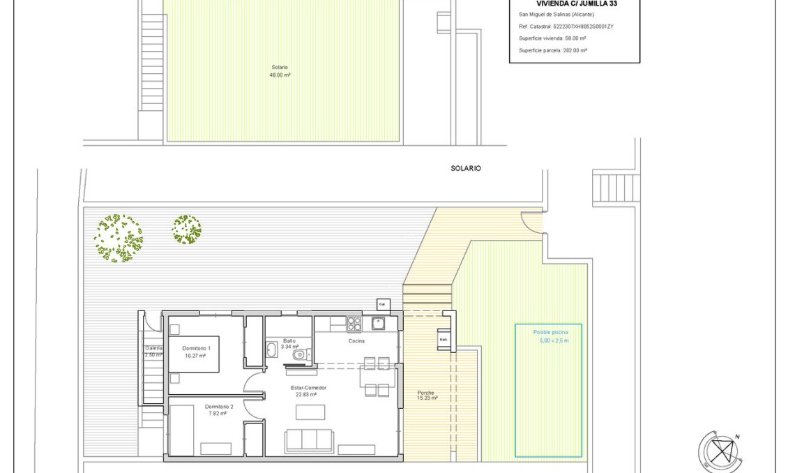 Használt Ingatlanok - Bungaló -
Villamartin - Costa Blanca