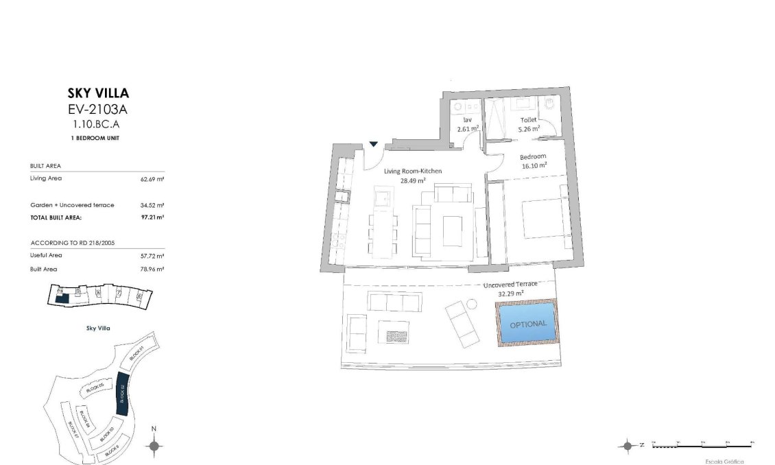 Új építésű - Tetőtéri lakás -
Fuengirola - Higueron
