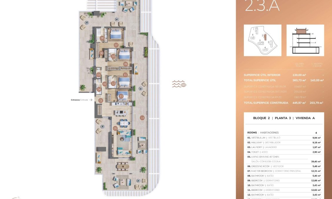 New Build - Penthouse -
Mijas - Cerrado del Aguila Golf and Resort