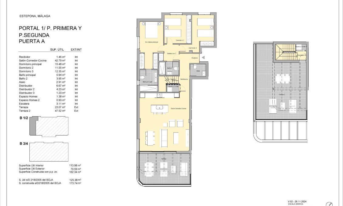 Új építésű - Apartman -
Estepona - Arroyo En medio