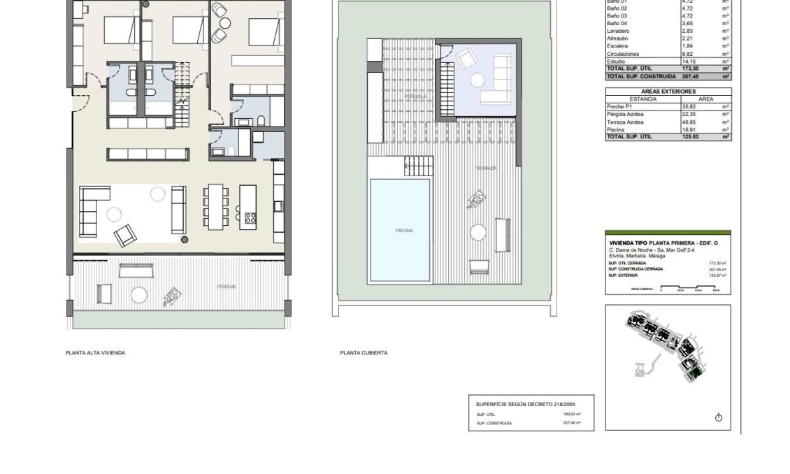 Új építésű - Emeleti Bungaló -
Marbella - Elviria