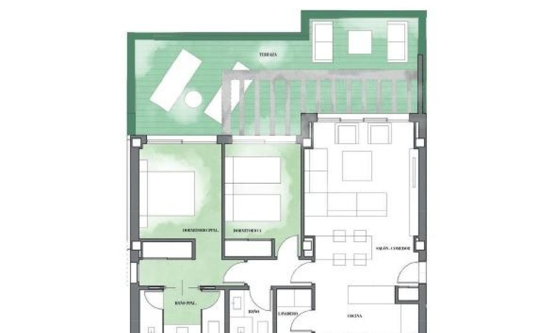 New Build - Apartment -
Mijas - La Noria Golf
