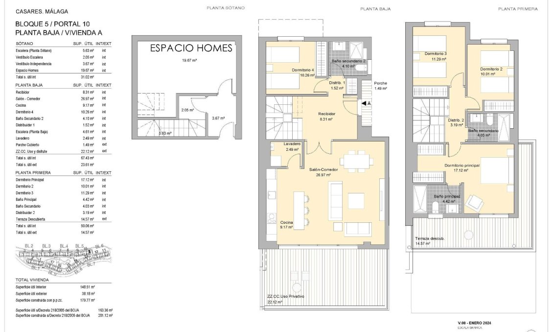 Új építésű - Földszinti apartman -
Casares - Casares Costa