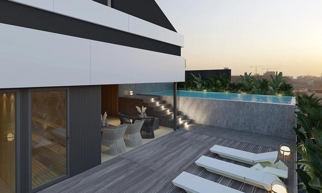 Új építésű - Tetőtéri lakás -
Fuengirola - Centrum