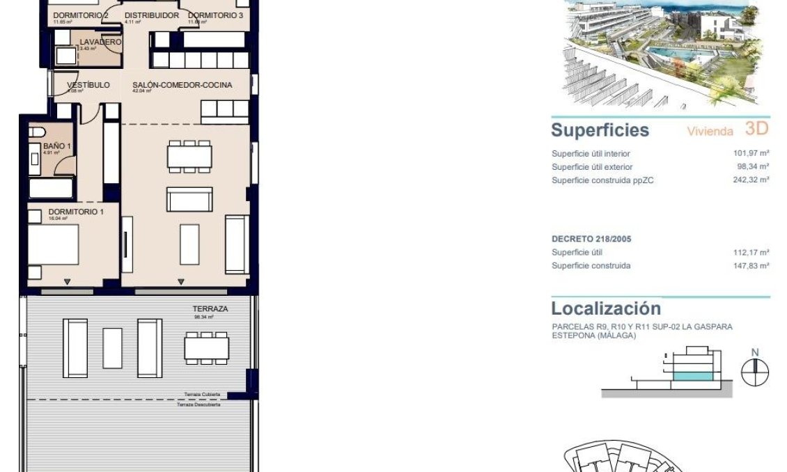 Új építésű - Apartman -
Estepona - Urb. La Gaspara