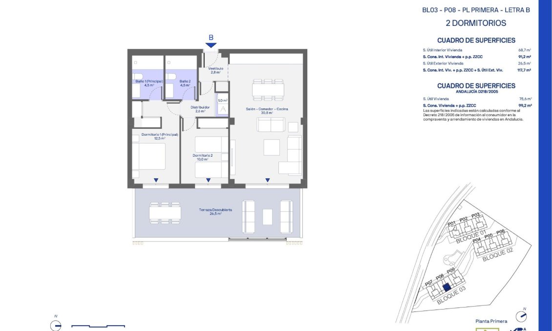 Új építésű - Apartman -
Casares - Doña Julia