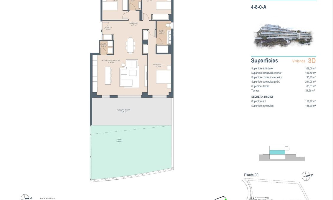 Új építésű - Földszinti apartman -
Estepona - Parque Selwo