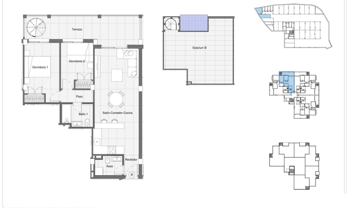Új építésű - Tetőtéri lakás -
Bigastro - pueblo