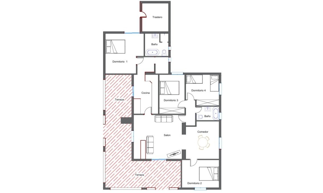 Használt Ingatlanok - Villa -
Los Balcones - Costa Blanca