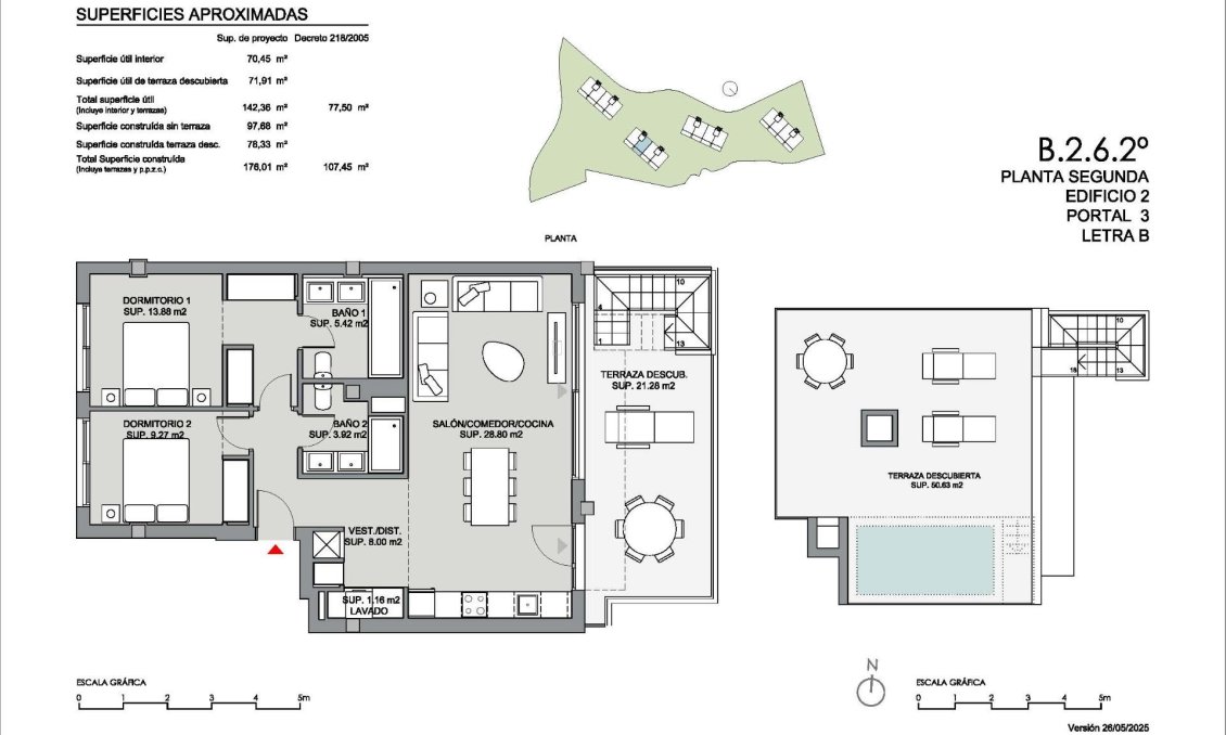 Új építésű - Tetőtéri lakás -
Mijas - La Cala Golf