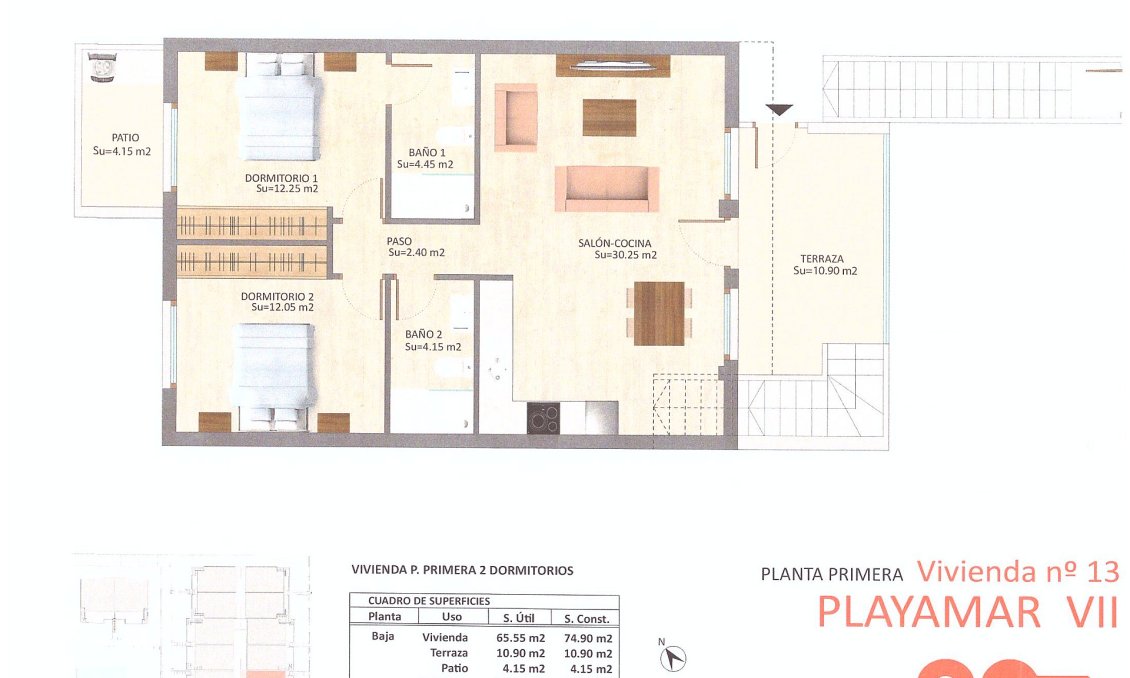 Revente - Attique -
Pilar de la Horadada - Costa Blanca