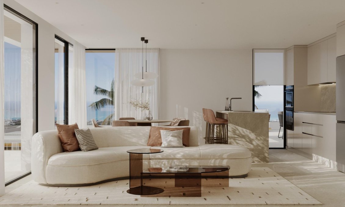 Új építésű - Tetőtéri lakás -
Mijas - Urb. Buenavista