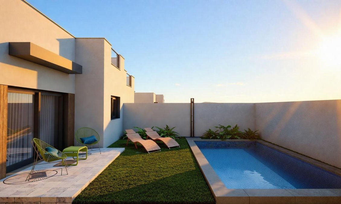 Új építésű - Villa -
Mazarron - Country Club