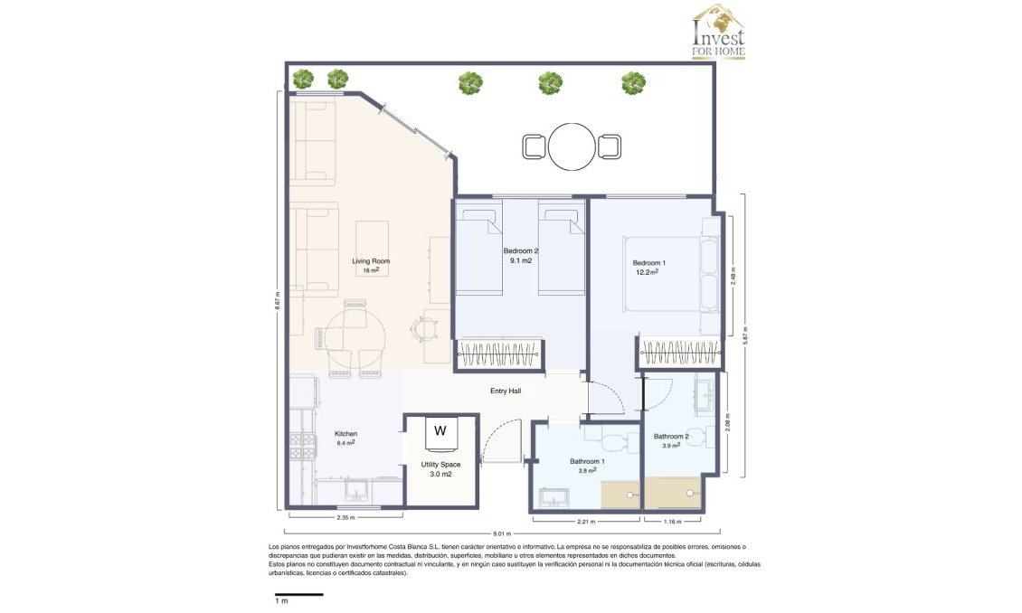 Használt Ingatlanok - Apartman -
Torrevieja - Costa Blanca