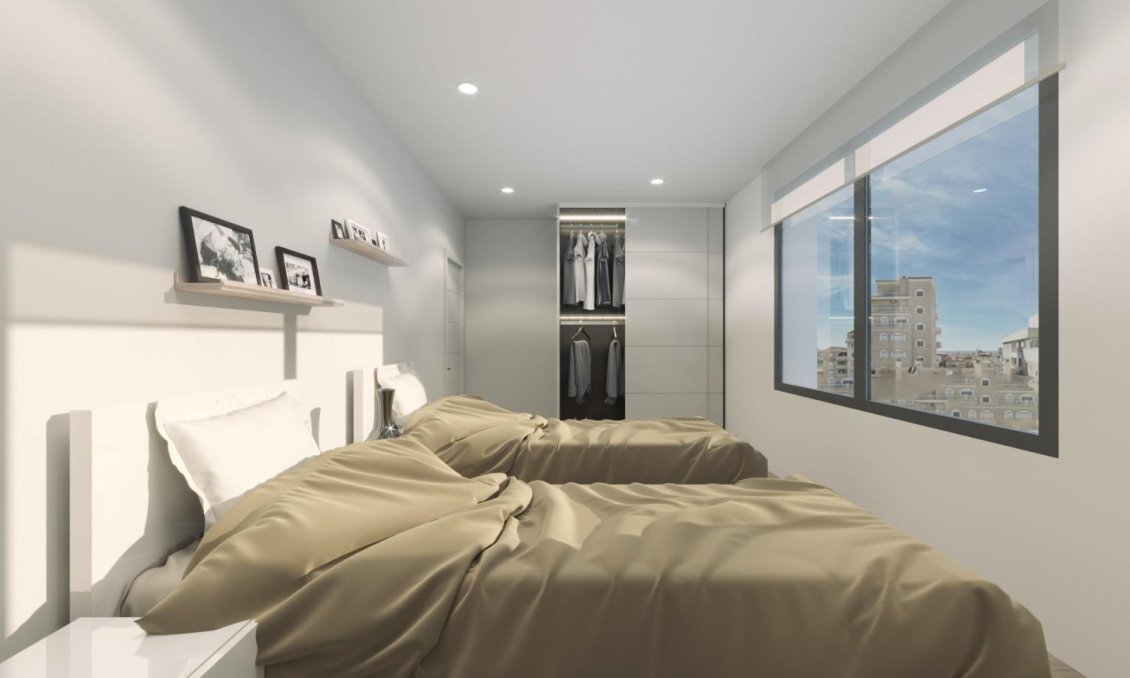 Új építésű - Tetőtéri lakás -
Torrevieja - Centrum