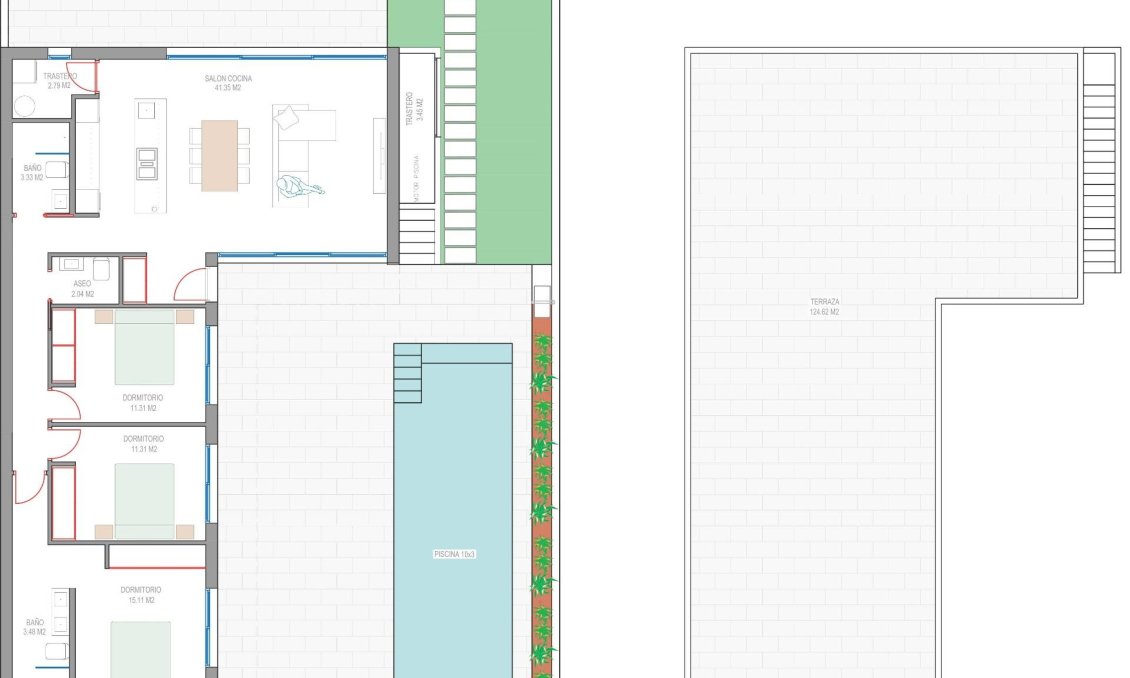 Új építésű - Villa -
Los Alcazares - Serena Golf