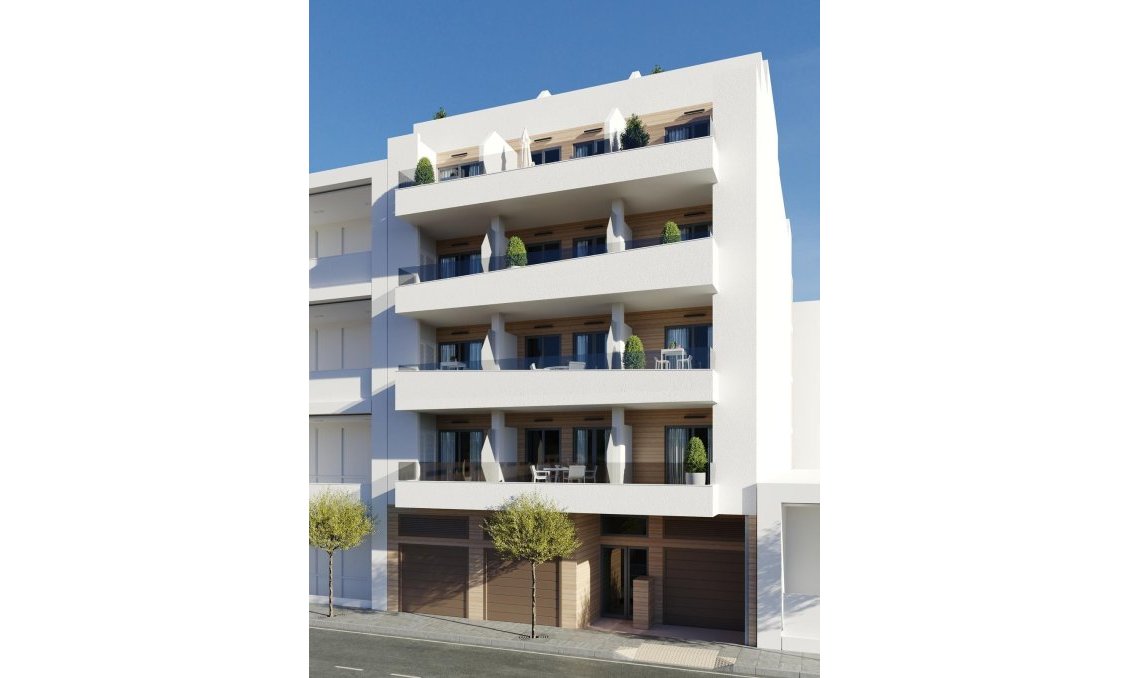Obra nueva - Apartamento -
Torrevieja - Centro