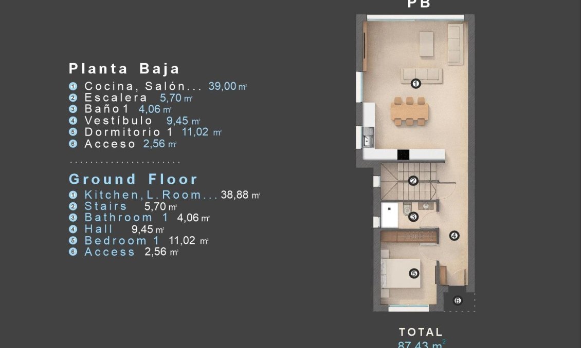 Obra nueva - Villa -
Orihuela Costa - Las Filipinas