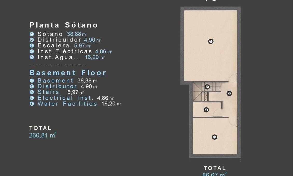 Obra nueva - Villa -
Orihuela Costa - Las Filipinas