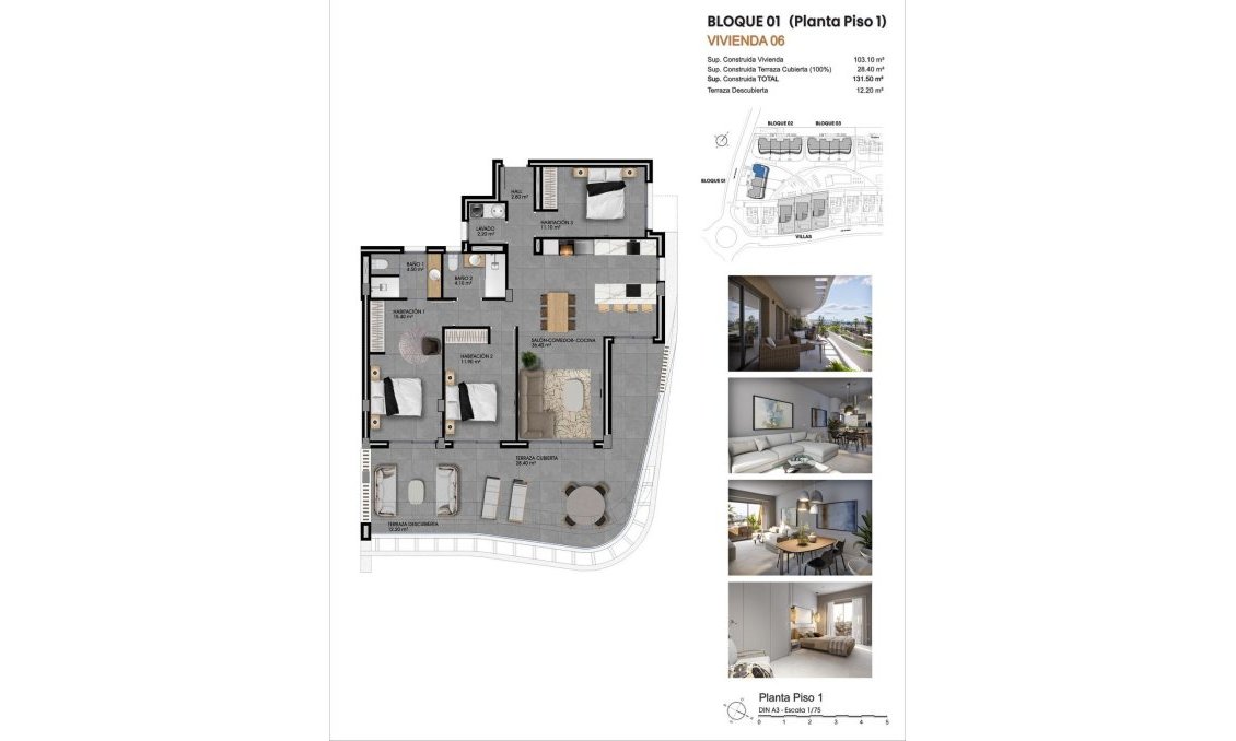 Construcție nouă - Apartament -
Finestrat - Campana Garden