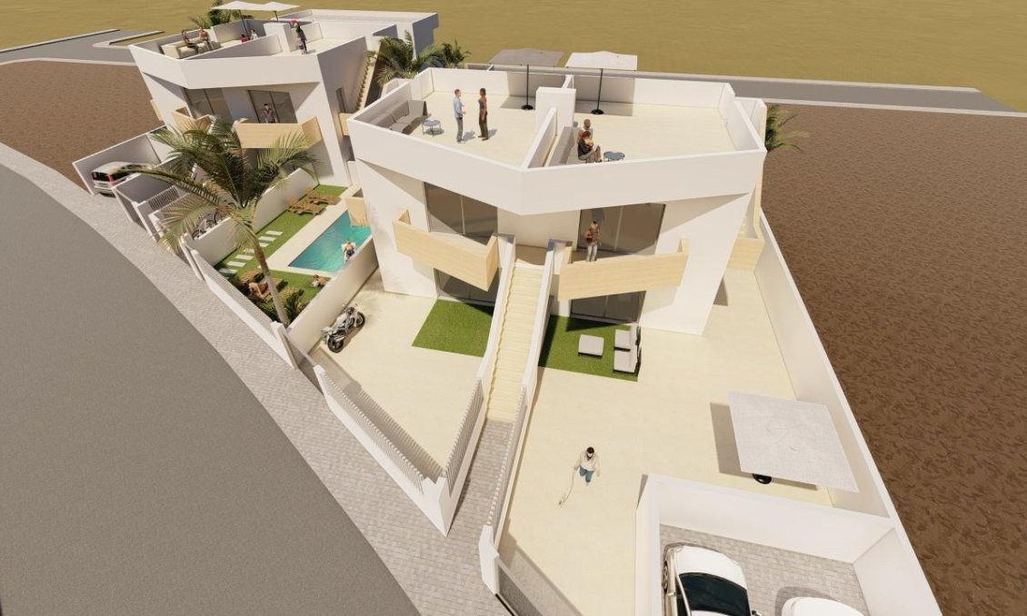 Obra nueva - Villa -
Puerto de Mazarron - Mar De Plata
