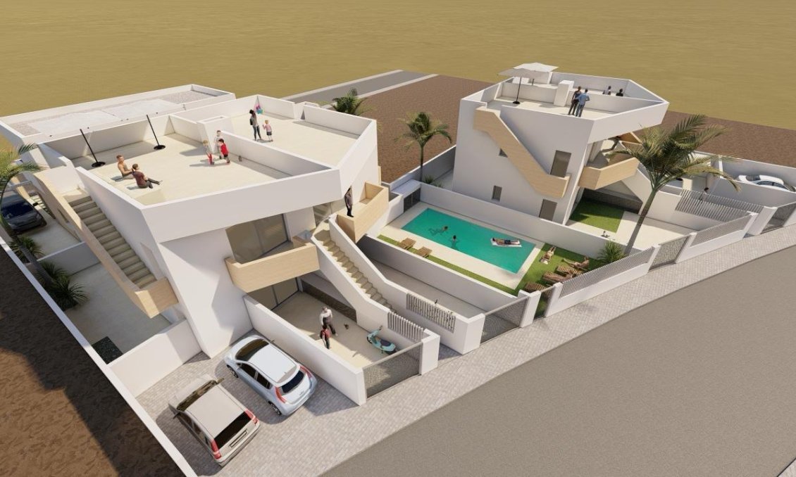 Obra nueva - Villa -
Puerto de Mazarron - Mar De Plata