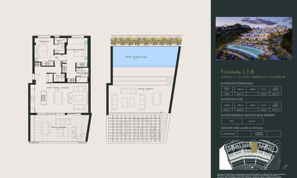 Nouvelle construction - Attique -
Benahavís - Urb. Puerto del Almendro