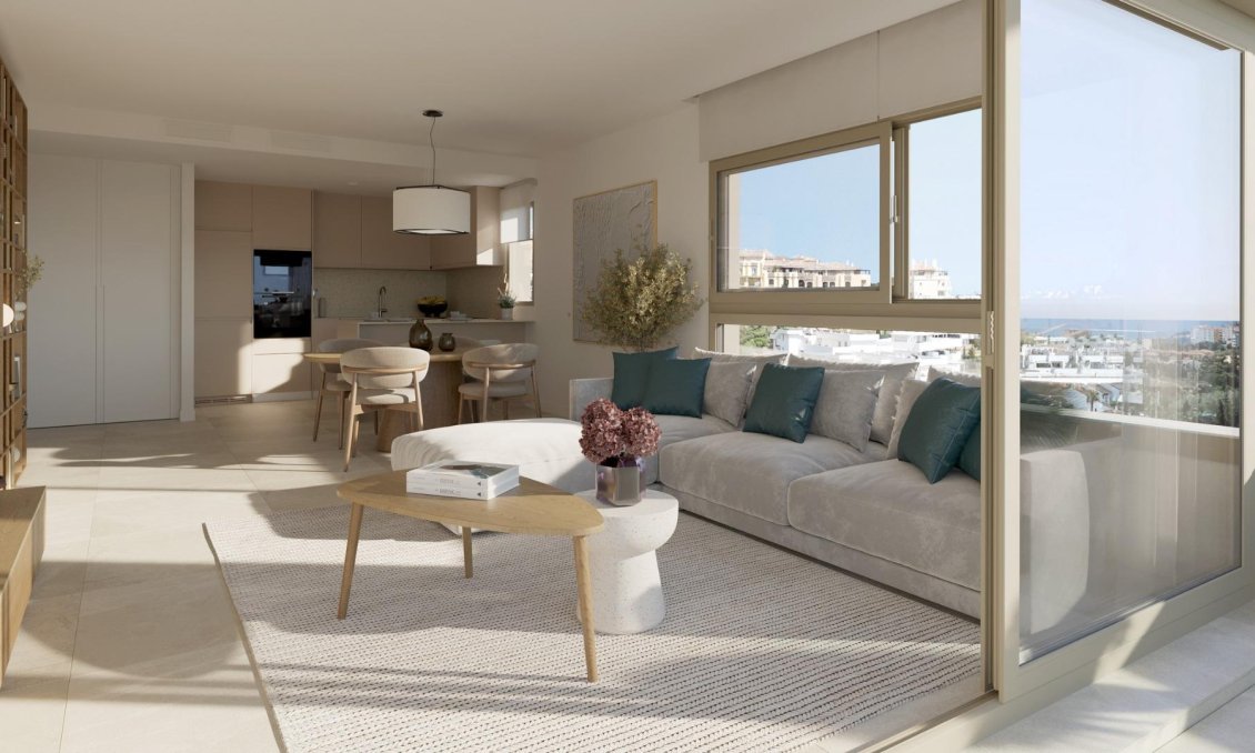Új építésű - Földszinti apartman -
Mijas - Riviera Del Sol