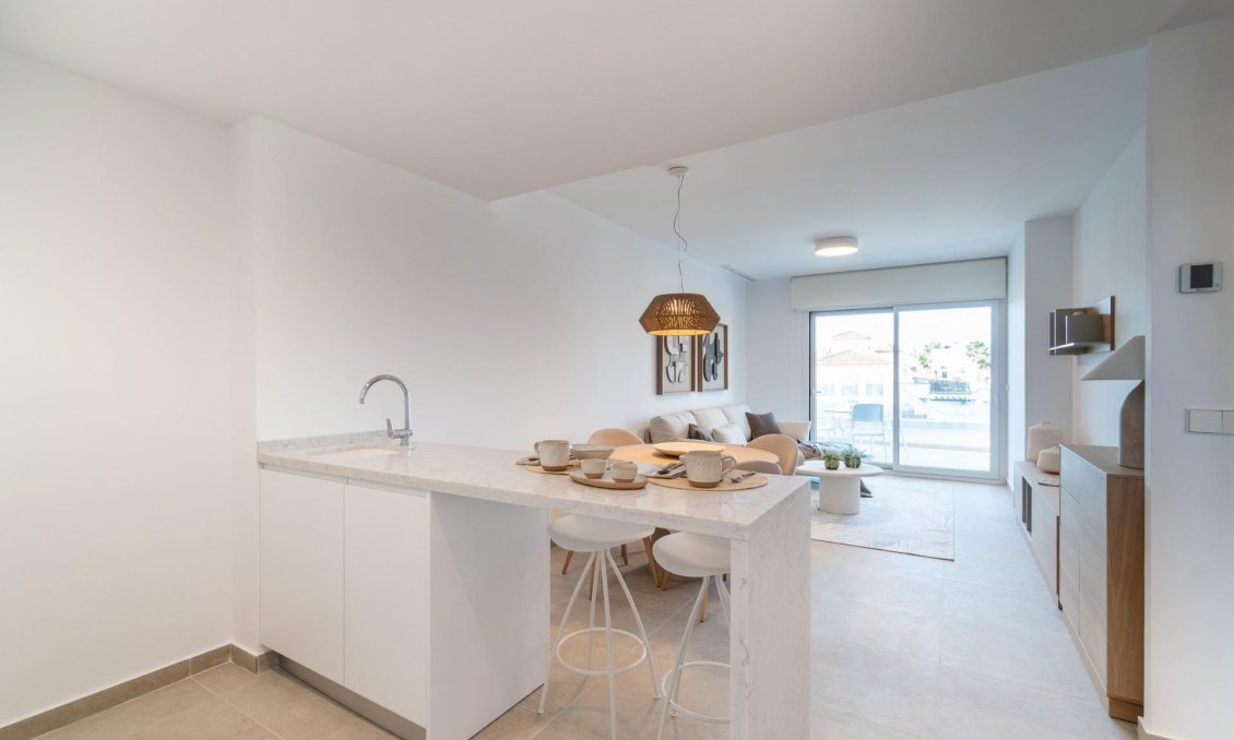 Új építésű - Apartman -
Orihuela Costa - Playa Flamenca
