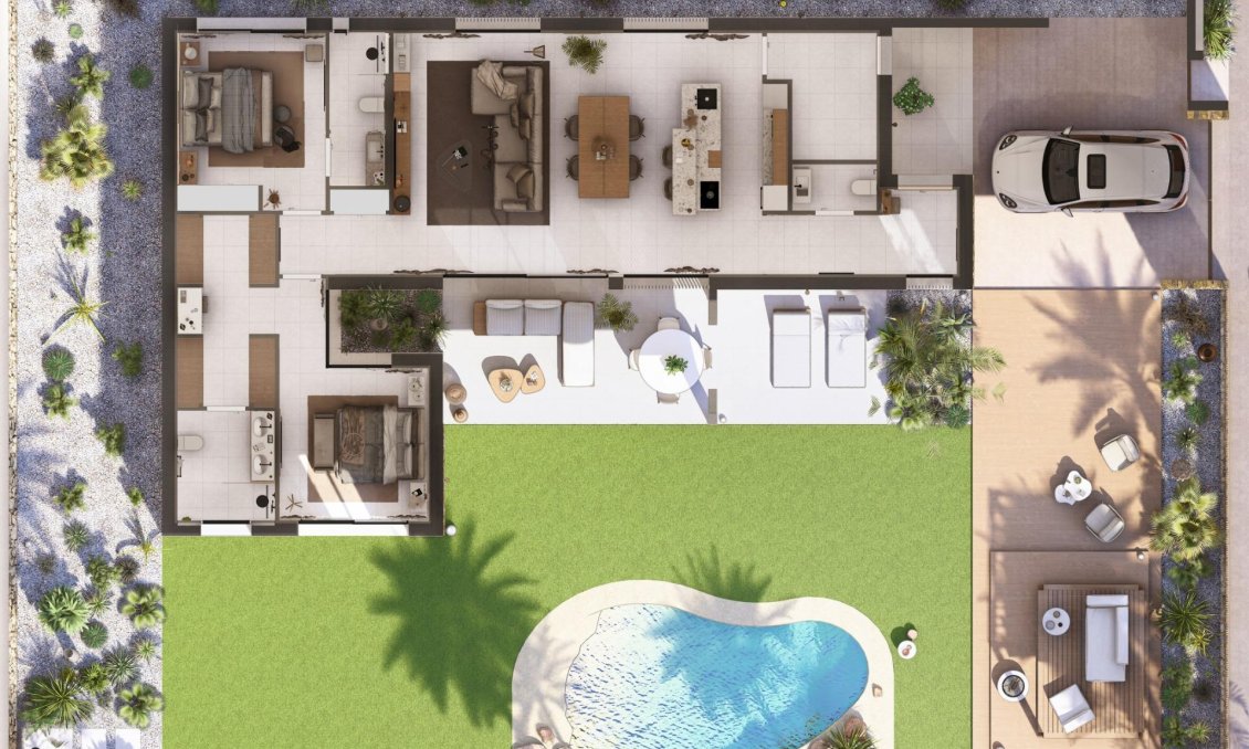 Új építésű - Villa -
Baños y Mendigo - Altaona Golf