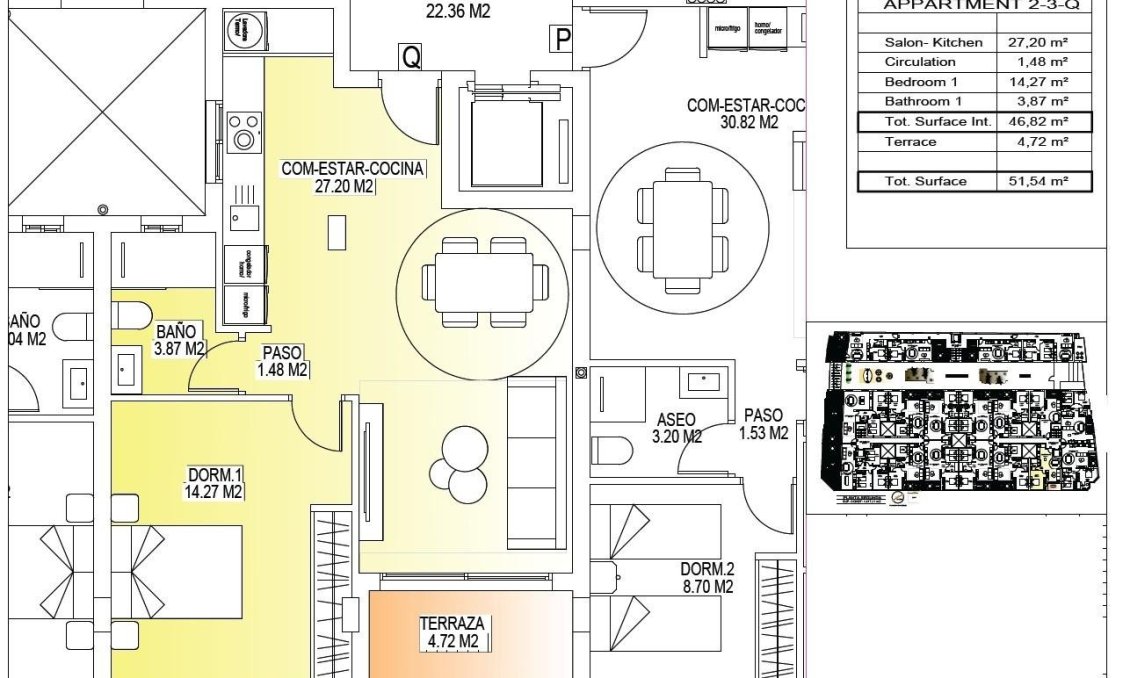 Nouvelle construction - Attique -
San Miguel de Salinas - Pueblo