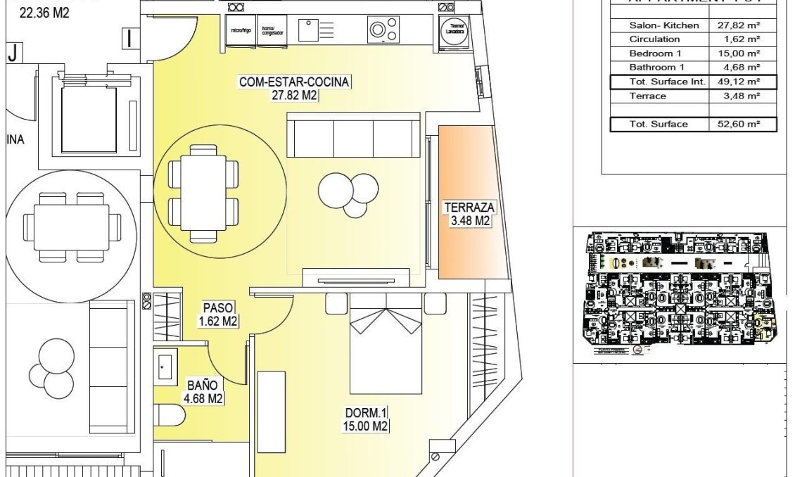 Neue Gebäude - Wohnung -
San Miguel de Salinas - Pueblo