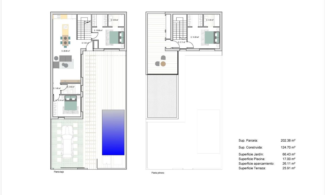 New Build - Town House -
San Javier - Parque del doce