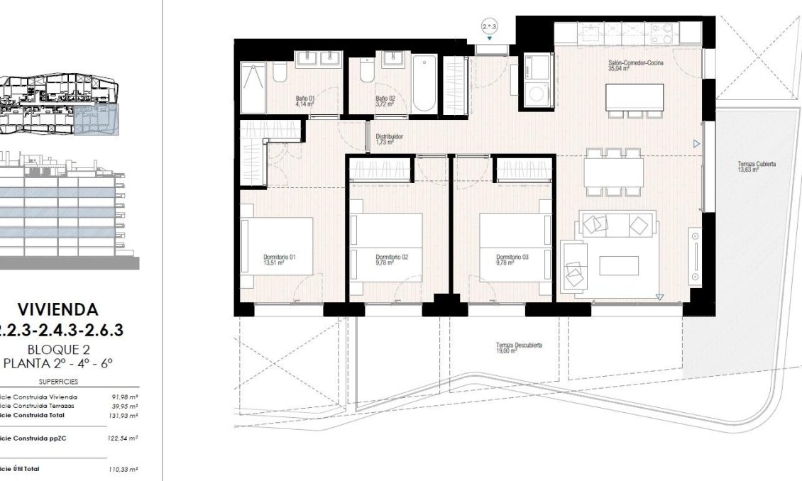 Construcție nouă - Apartament -
Villajoyosa - Playa del Torres