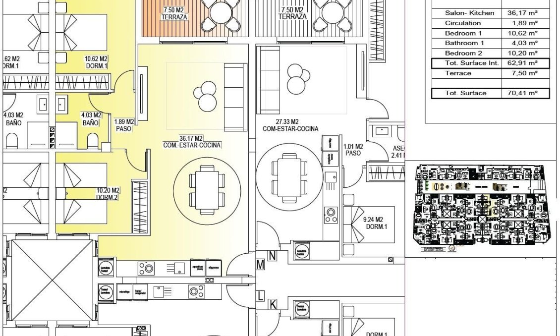 Construcție nouă - Apartament -
San Miguel de Salinas - Pueblo