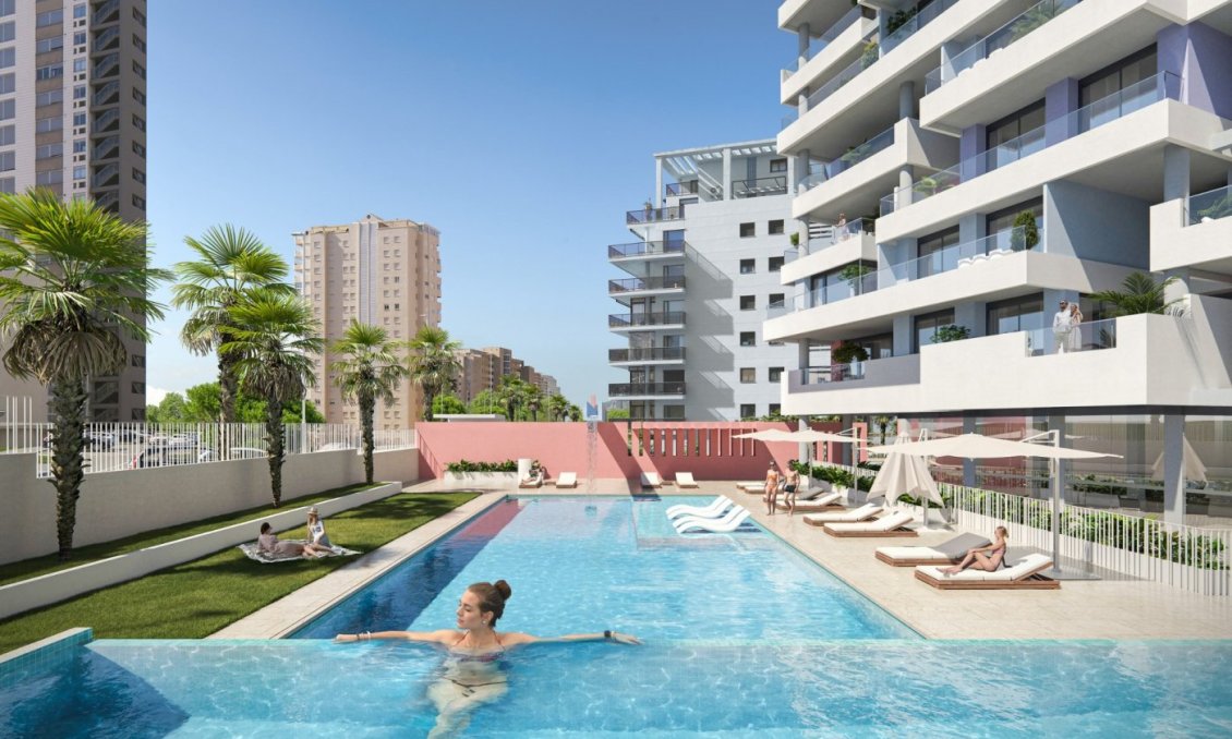 Construcție nouă - Apartament -
Calpe - Playa del Bol