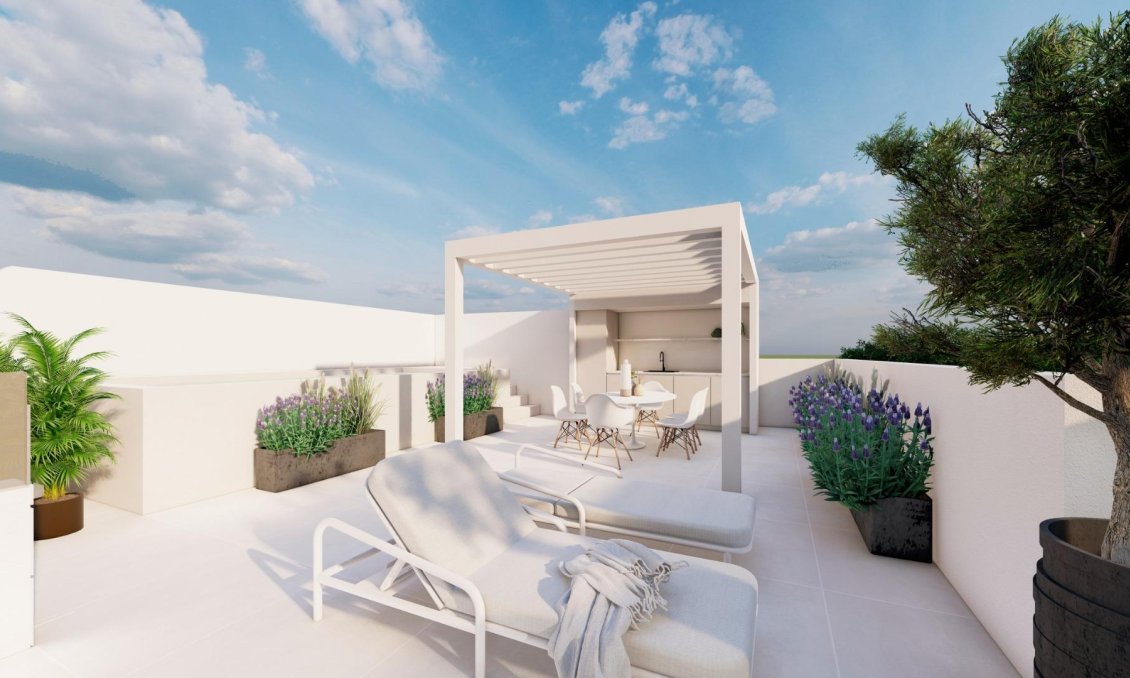 Neue Gebäude - Bungalow -
Pilar de la Horadada - pueblo