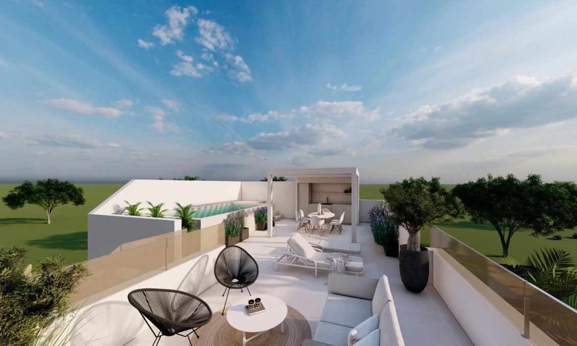 Neue Gebäude - Bungalow -
Pilar de la Horadada - pueblo