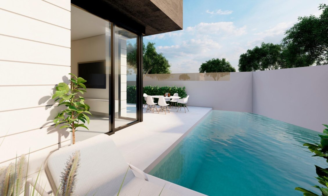 Neue Gebäude - Bungalow -
Pilar de la Horadada - pueblo