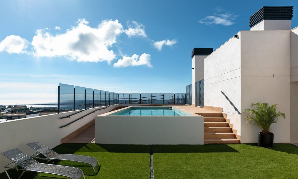 Construcție nouă - Mansardă -
Alicante - Benalua