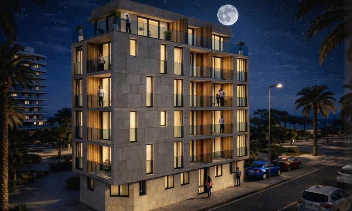 Obra nueva - Apartamento -
Torrevieja - Centro