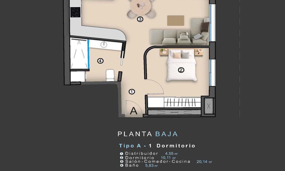 Obra nueva - Apartamento -
Torrevieja - Centro