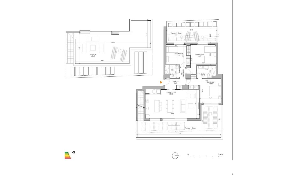 Új építésű - Tetőtéri lakás -
Estepona - La Resina Golf