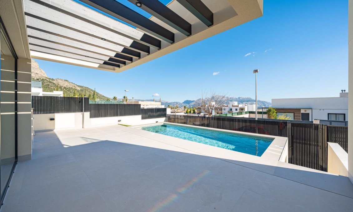 Nouvelle construction - Villa -
Polop - La Alberca