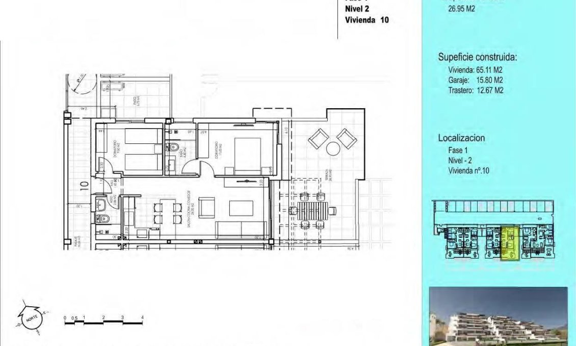 New Build - Apartment -
Vera - Vera Playa