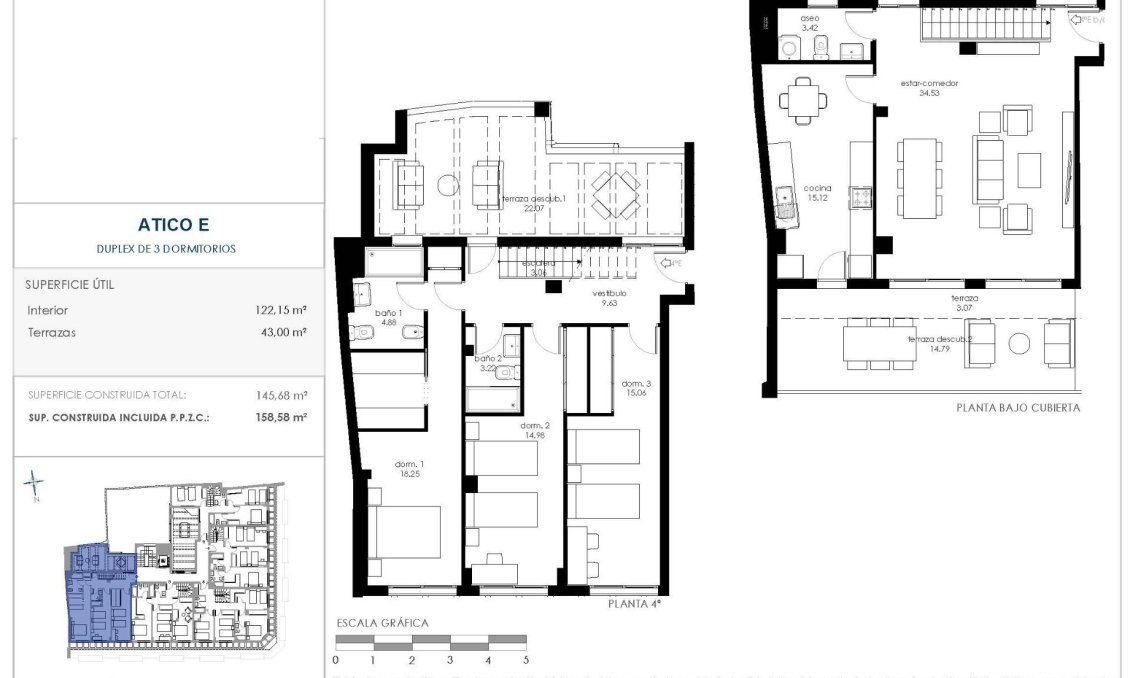 Neue Gebäude - Penthouse -
Murcia - Centro