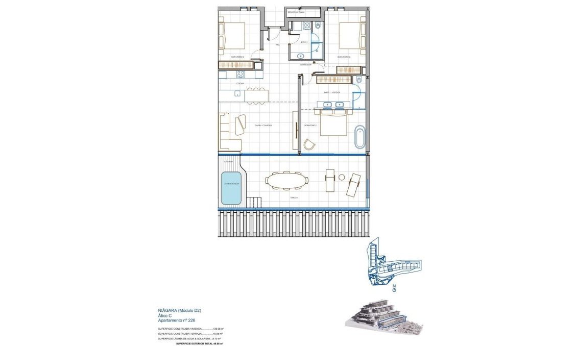 Új építésű - Tetőtéri lakás -
Fuengirola - Higueron