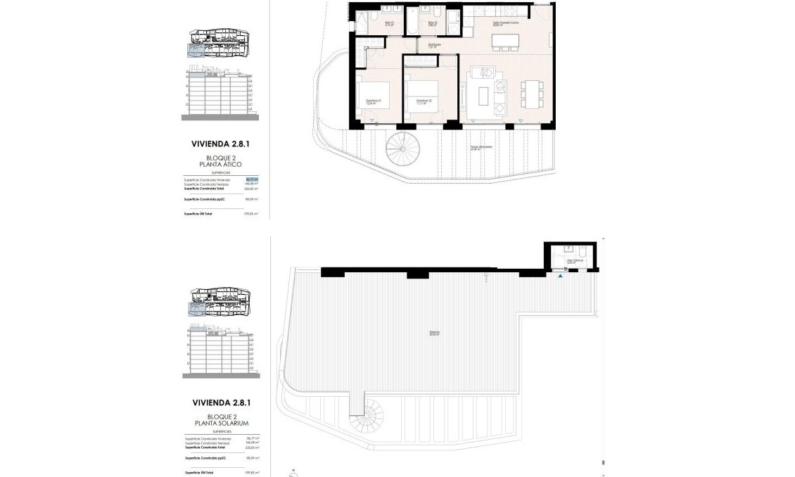 Obra nueva - Ático -
Villajoyosa - Playa del Torres