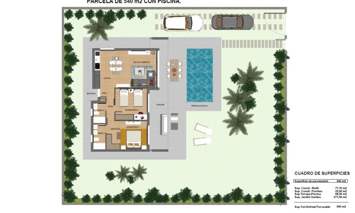 Obra nueva - Villa -
Calasparra - Coto Riñales